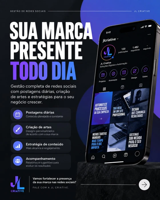 Gestão de redes sociais